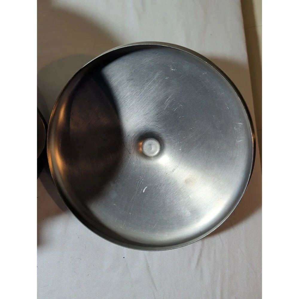 Farberware Stainless Steel Aluminum Clad 8 Quart Stock Pot With Lid Vintage USA